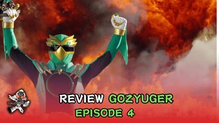 Debut Manis Gozyu Eagle 🦅 | Review Gozyuger Eps 4