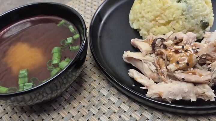 Receita asiática completa em 1 panela – Hainanese simples e surpreendente