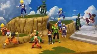 Bandai commemorates Akira Toriyama with the most complete Dragon Ball shf display!! Huge scene!!