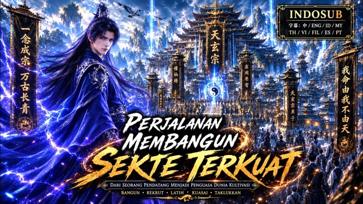 [indosub] (S1) KEBANGKITAN SANG PENGUASA - PERJALANAN MEMBANGUN SEKTE TERKUAT - Donghua