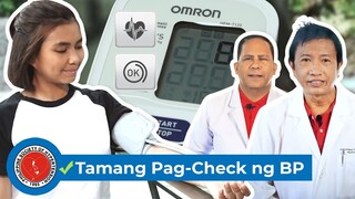 Iwas Altapresyon! Tamang Pag-Check ng Blood Pressure