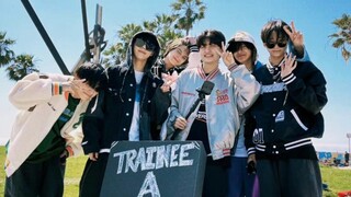 [เด็กฝึกหัดวงบอยแบนด์น้องใหม่ Big Hit A] การแสดงมินิบัสครั้งแรกที่ Venice Beach, LA, USA (มุมมองด้าน