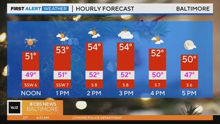 Meteorologist Meg McNamara has your Thursday morning forecast 11/30/2023