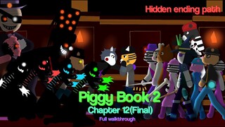 Piggy | Book 2 Chapter 12 | Full walkthrough | Hidden ending path | Sticknodes animation