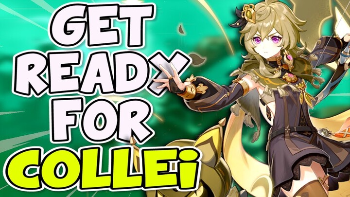 COLLEI REVEALED! HOW TO PREPARE! 🍂 Genshin Impact Collei Skills, Builds, Ascension Materials & More