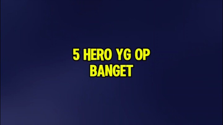 5 Hero tambah op kalo gak ada efek CC#alucardmlbb #MLBBxSpongeBob #MLBBFriendFest #MLBB