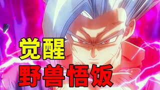 龙珠超漫画超级英雄篇4：觉醒野兽悟饭，打败终极沙鲁