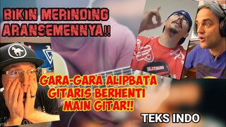 GARA-GARA ALIPBATA ‼️GITARIS BERHENTI MAIN GITAR | TEKS INDONESIA