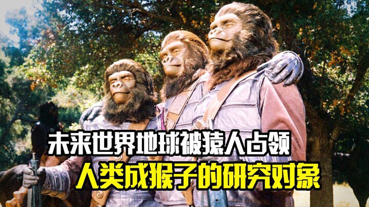 In the future, the earth is occupied by apes, and humans become the research objects of monkeys.