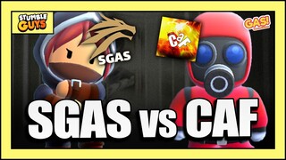 SGAS VS CAF PART 2 | CLAN WAR - STUMBLE GUYS Indonesia