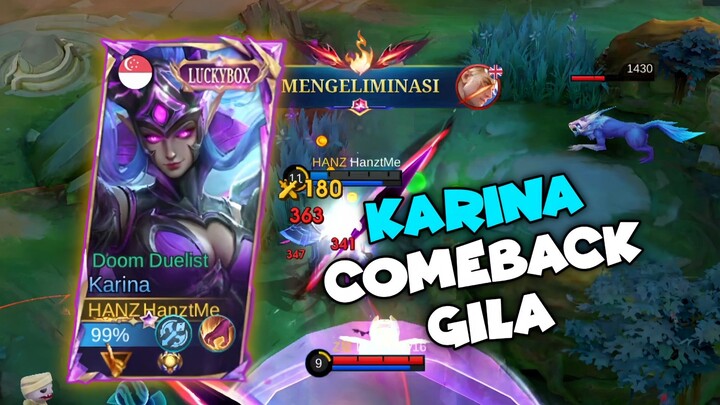 KARINA DI BUFF, LANGSUNG KITA COBA ‼️