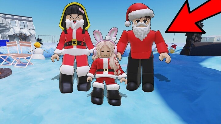 Yuta, Mio Dan Baby Celine Lihat Pabrik Hadiah Santaclause Di Kutub Utara  ROBLOX