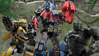 [Bluco] ประกาศภาพภาพยนตร์ Transformers Bumblebee, Optimus Prime, Orangutan (ภัยพิบัติในส่วนความคิดเห