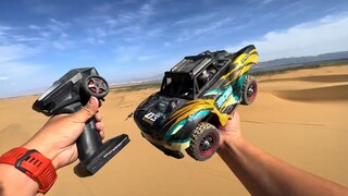 1:18 rc car can still fly across the desert