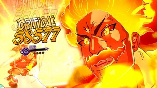 ESCANOR IS BACK??! NEW DAMAGE COMBO! | Seven Deadly Sins: Grand Cross