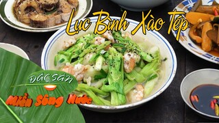 Thương lục bình trôi - Những món ngon từ cọng non và bông lục bình - Đặc sản miền sông nước