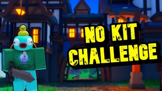 No Kit Challenge!!! (SOLO) Roblox Bed Wars