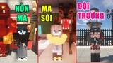 Minecraft THỢ SĂN BÓNG ĐÊM (Phần 5) #9- MA SÓI MAYA vs ĐỘI TRƯỞNG JASMINE vs HỒN MA ENMA 🐺👮‍♂️👻