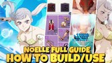 HOW TO BUILD/USE THE MOST BROKEN GLOBAL UNIT SEASON 2 NOELLE - Black Clover Mobile