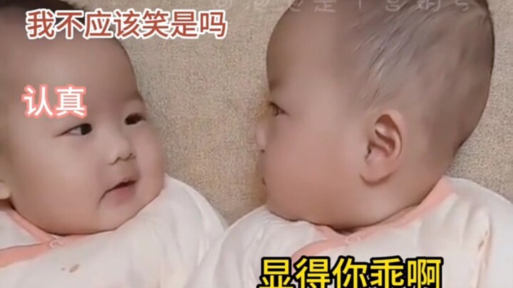 The little sister made her big sister feel insecure with laughter #cutekids #funnykidmoments