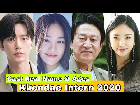 Kkondae Intern 2020 Korean Drama Cast Real Name & Ages || Park Hae Jin, Kim Eung Soo, Han Ji Eun