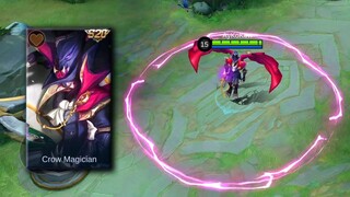 New Season 20 Skin Kaja Crow Magician - Mobile Legends: Bang Bang