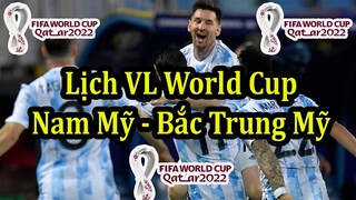 Lịch Thi Đấu Vòng Loại World Cup Khu Vực Nam Mỹ - Bắc Trung Mỹ & Caribe Tháng 1 & 2 - Bảng Xếp Hạng