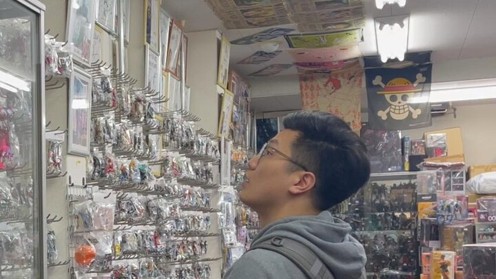 Perjalanan berburu lem 4.1 ~ Toko mainan bekas di Osaka berbelanja dan makan VLOG ~ Bab Nipponbashi