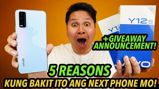 VIVO Y12s - 5 REASONS KUNG BAKIT ITO ANG NEXT PHONE MO! +GIVEAWAY ANNOUNCEMENT!