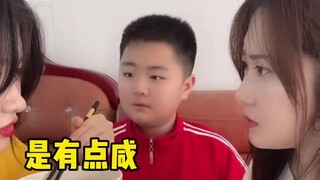 I punched my little brother, and he didn’t cry—then I took his noodles, and he burst into tears!