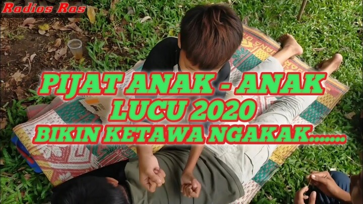 Pijat Anak Anak Lucu (Video Lucu 2020 Desa Muara Lawai)