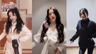 ليو شي نينغ تعيد رقصة "الساعة الآن 12 (Gotta Go)" لجين تشينغ شيا، ثلاث شاشات في إطار واحد!