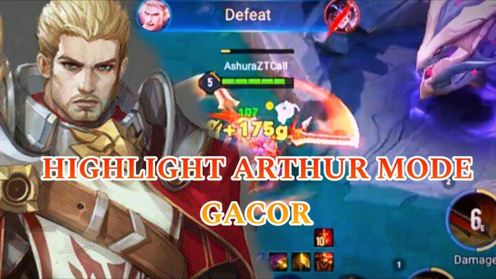 HIGHLIGHT ARTHUR MODE GACOR