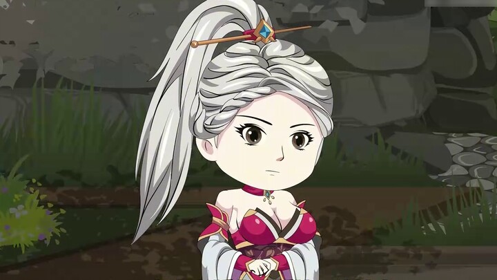 Is Xia Ren in love? The white-haired sword god appears!