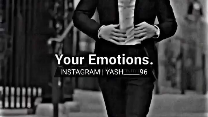 YOUR EMOTIONS 💯  #INSTAGRAM | YASH_____96