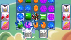 Candy crush: 16/3 gameplay (level 6182)