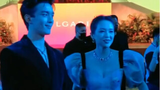 Yang Yang at the Bulgari gala—wow, I so wish I could experience the joy of being a rich lady too!
