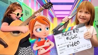 DiRECTED BY ADLEY - a Music Video with Barbie about the First Day of School! "we can dream anything"