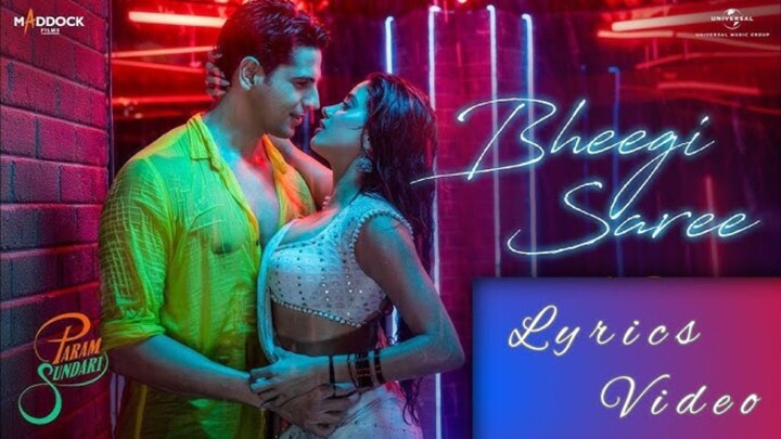 Bheegi Saree Param Sundari Sidharth Janhvi Sachin Jigar Adnan Sami Shreya Ghoshal Amitabh