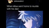 when killua went home to reunite with his dad