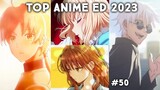 My Top 50 Anime Endings 2023
