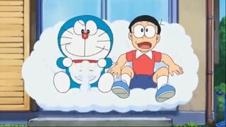 Review Phim Doraemon - Xem Thể Thao Trên Ghế Sofa Bằng Mây, Nobita Một Mình Ở Th