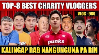 TOP-8 CHARITY VLOGGERS | KALINGAP RAB AT PUGONG BYAHERO NANGUNGUNA PA RIN | MAY 2023