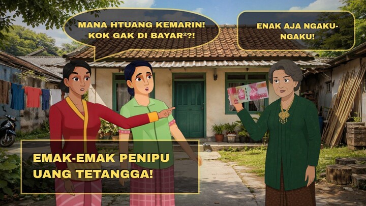 KARMA INSTAN SI RATU HUTANG! MENIPU DEMI GAYA HIDUP, BERAKHIR TRAGIS DI JALANAN. - ANIMASI DRAMA