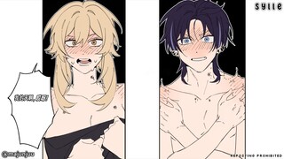 【中文漫配】小意外？！