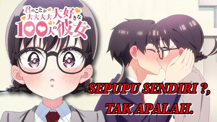 [Fandub Indonesia] Sepupu Sendiri ?,Tak Apalah😋-100 pacar yang sungguh amat benar mencintamu
