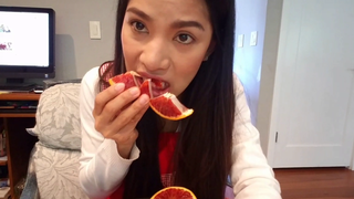 กินส้มสีเลือด (blood orange) ครั้งแรก ชีวิตเมียฝรั่งในอเมริกา/c.k taylor/
