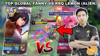 KETIKA BLAZER TOP GLOBAL FANNY KETEMU RRQ LEMON!! JAGO BANGET GUE SAMPE TREMOR !! - Mobile Legends