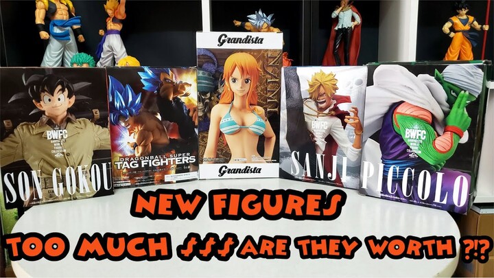 GOKU|NAMI|VEGETA|SANJI|PICCOLO| NEW FRIENDS HAVE ARRIVED RAW UNBOXING