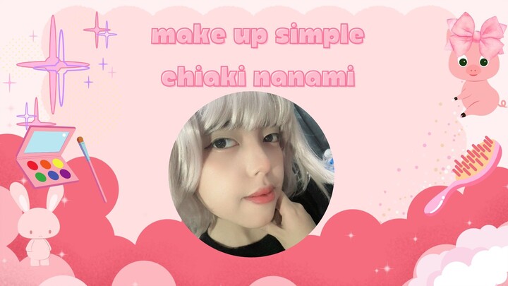 jadi Chiaki nanami dengan make up simple doang? // Step by step Make up tutorial